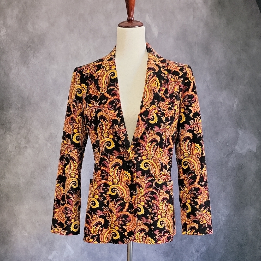 VELVET Harvé Benard Cotton Blazer Y2K GLAM!